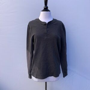 Faded Glory Men’s Gray Long Sleeve Sweater Size M